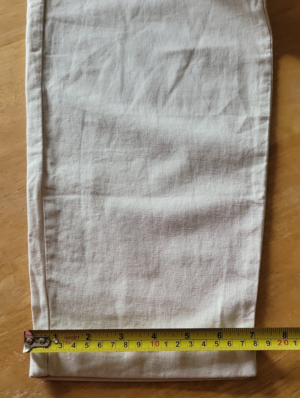 J. Crew Linen Cotton Blend Pull-on Drawstring Cropped Pants - Picture 10 of 11